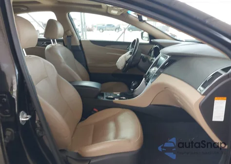 2015 Hyundai Sonata Hybrid Limited из США, поврежденный, VIN KMHEC4A4XFA123504